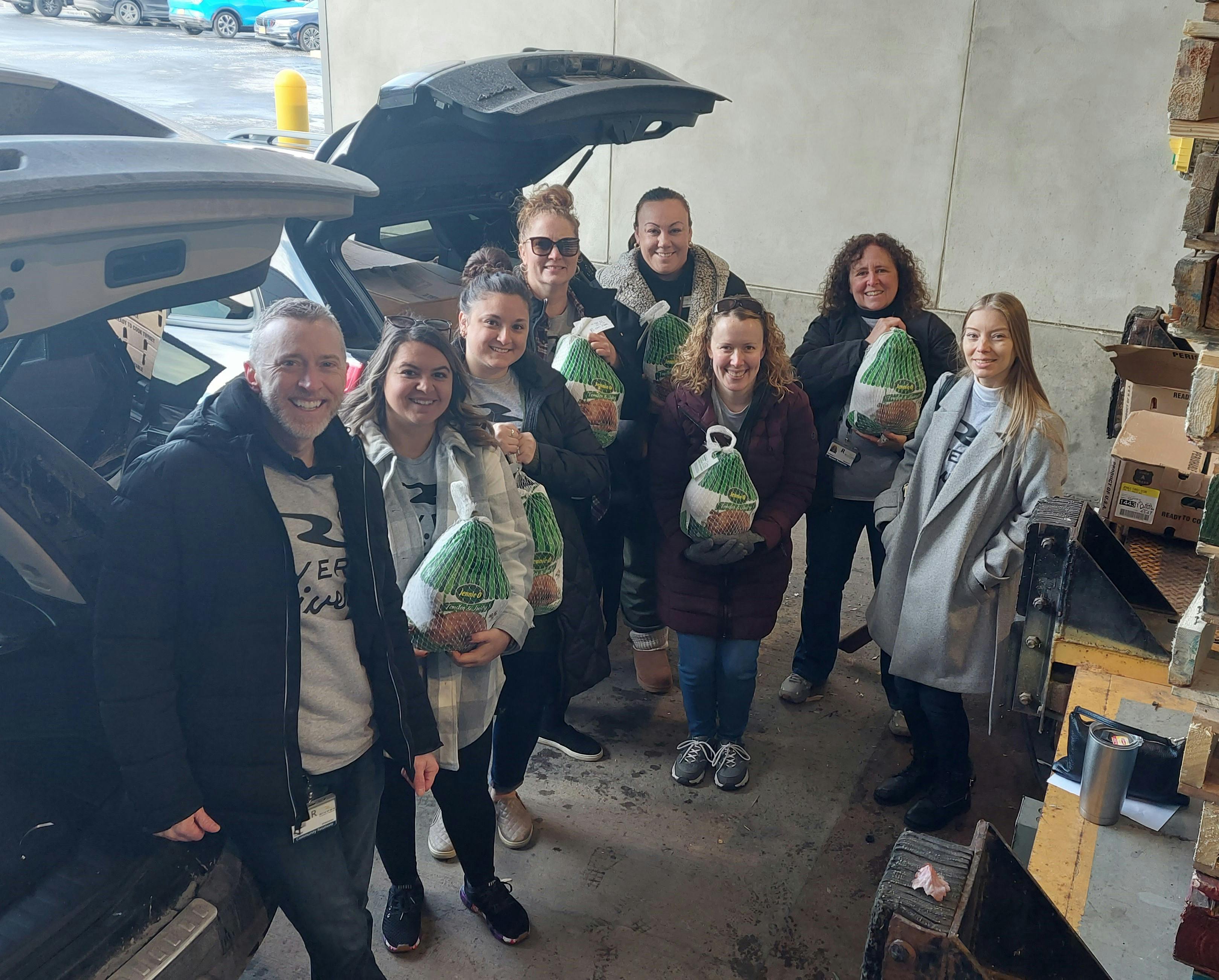 Team Members Donate Thanksgiving Turkeys to Local Charities and Community Groups