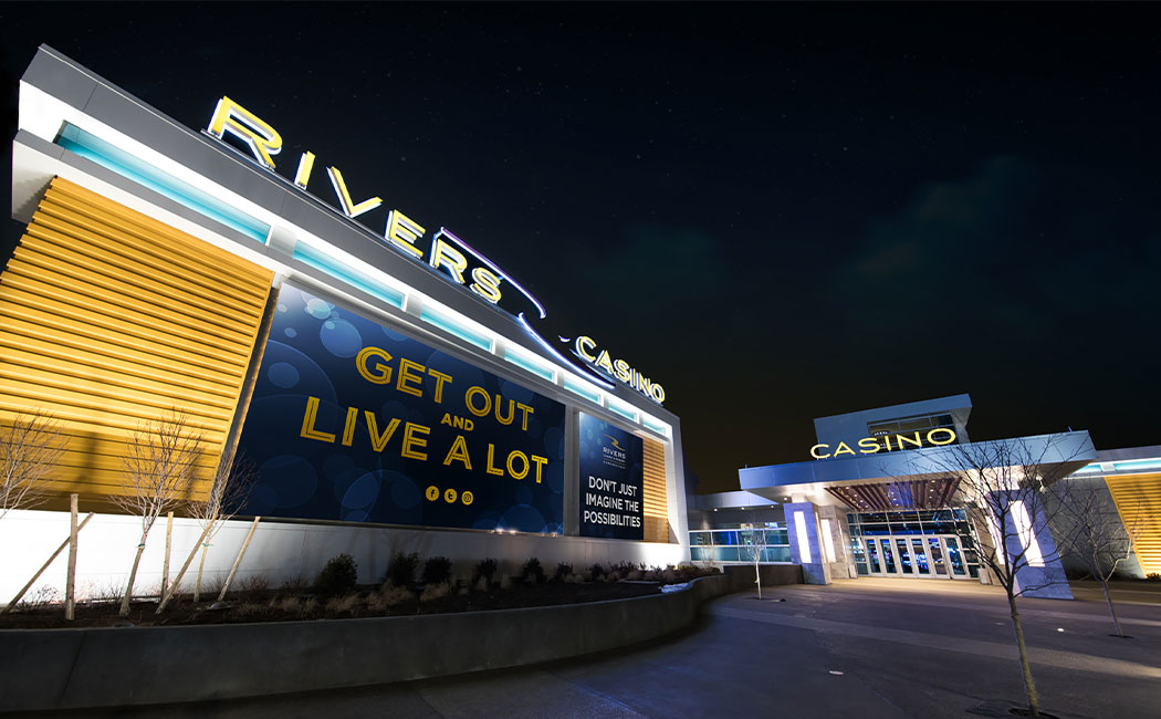 how big is rivers casino schenectady