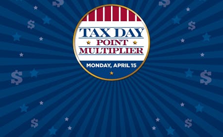 Tax Day Point Multiplier