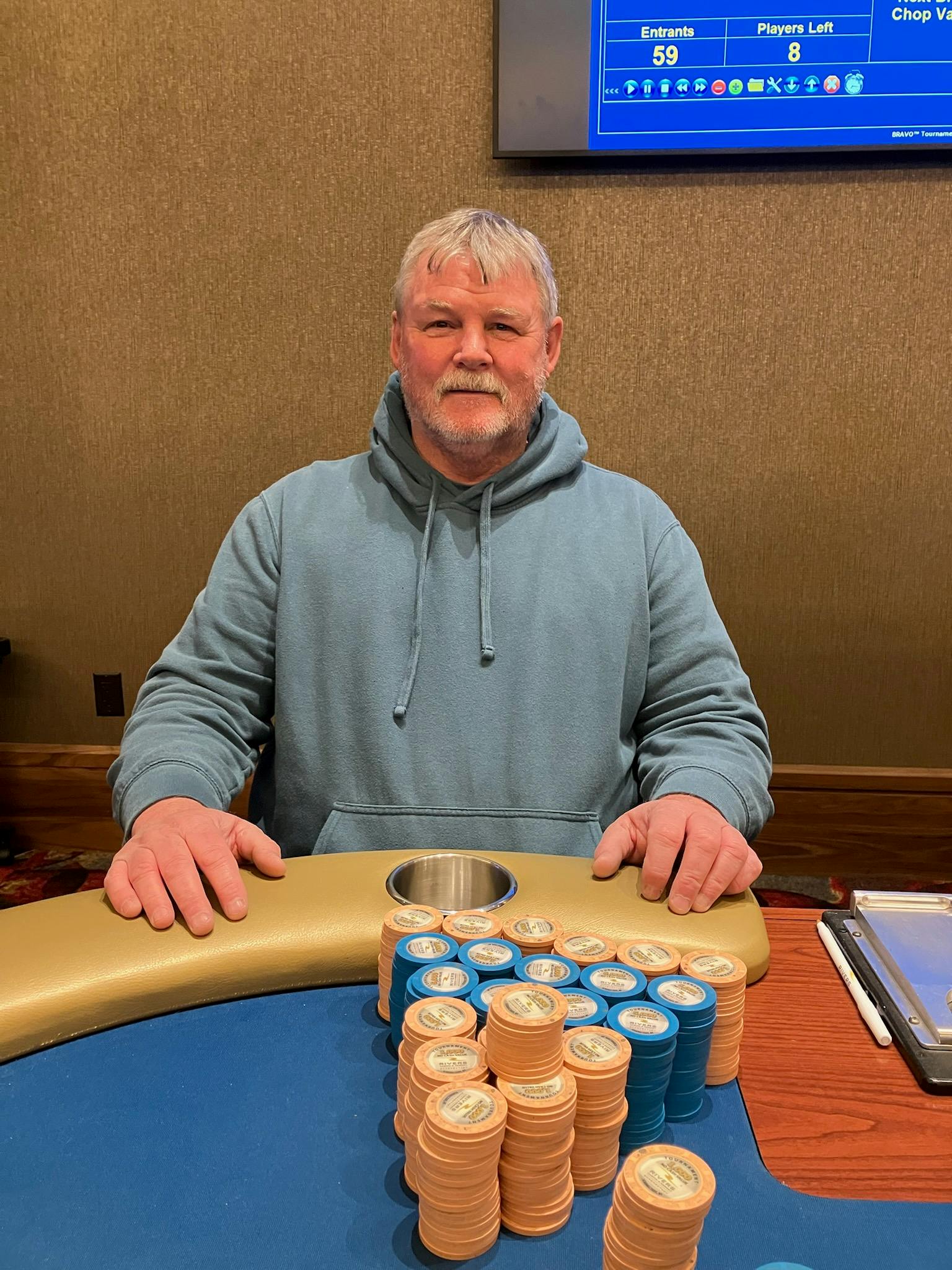 5/7 Young at Heart Tournament Winner!