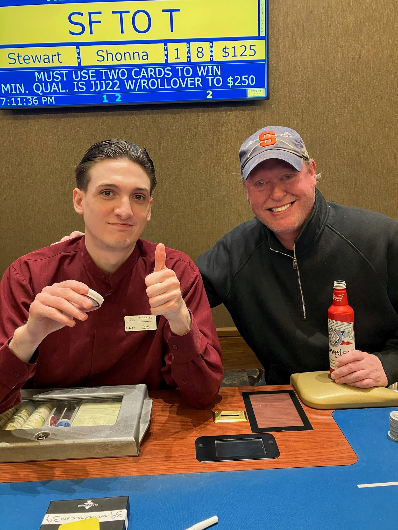 5/18 Seniors Tournament Winner!