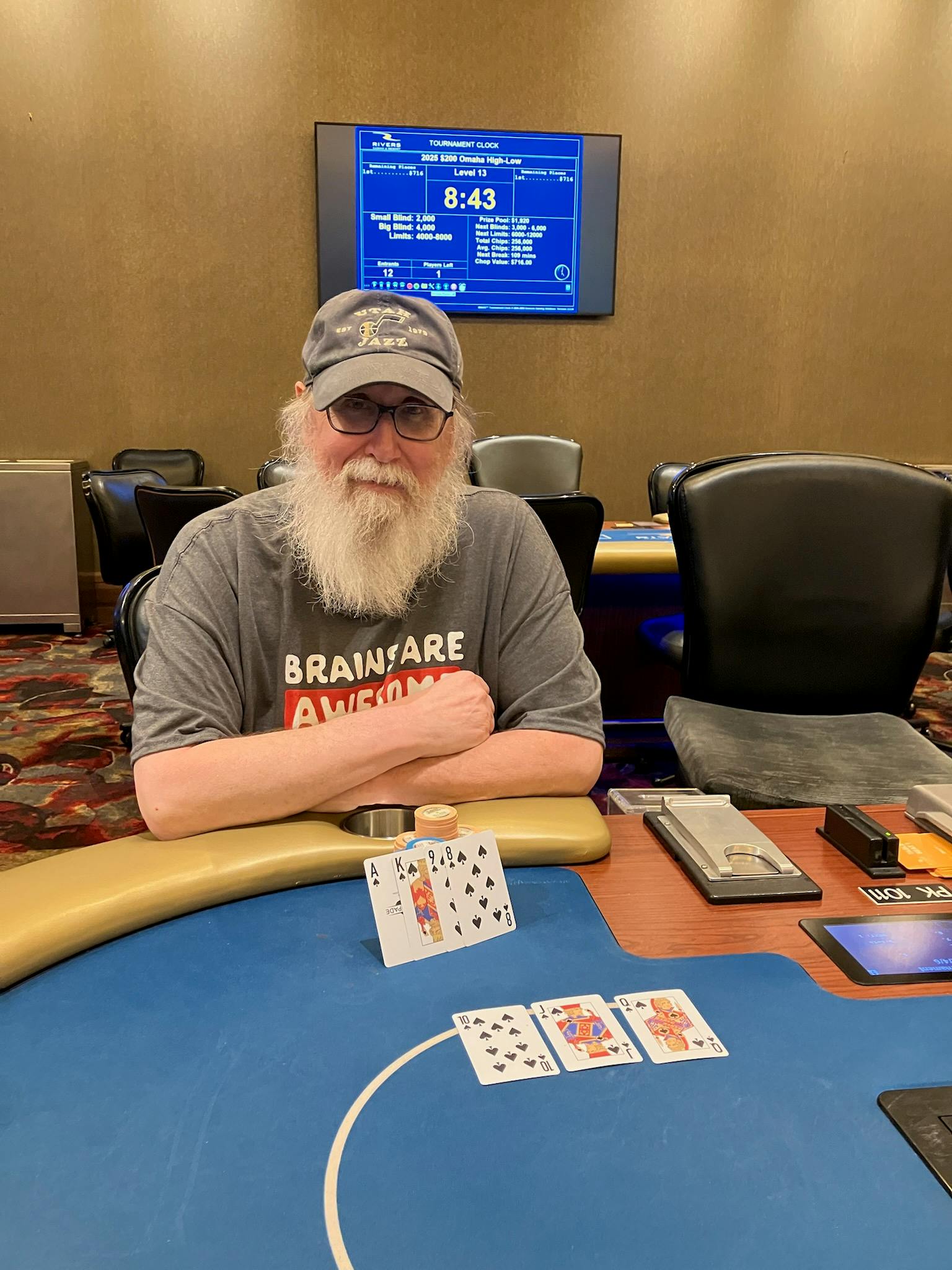 5/28 Omaha High-Low Tournament Winner!
