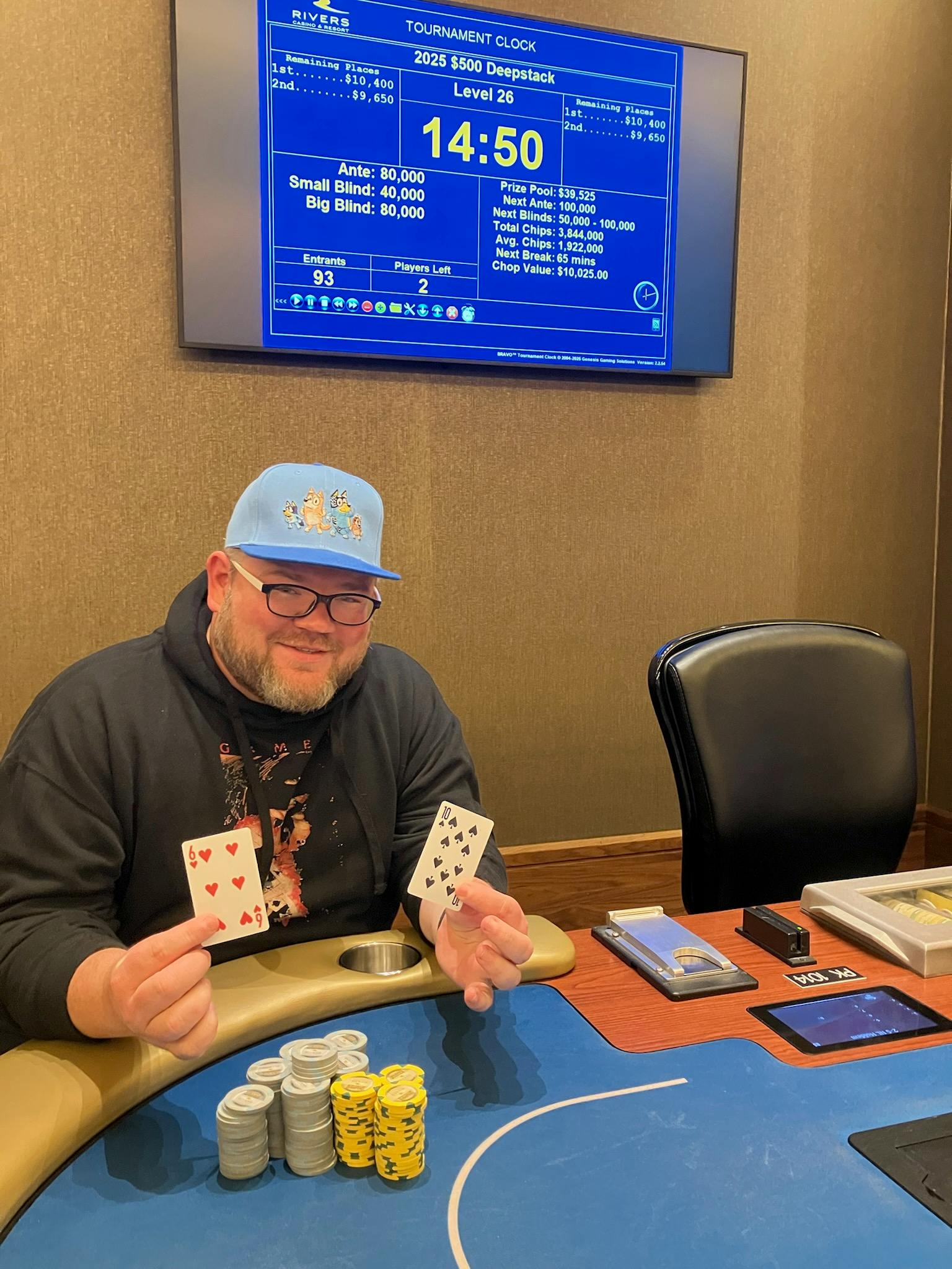 6/29 Deepstack Winner!