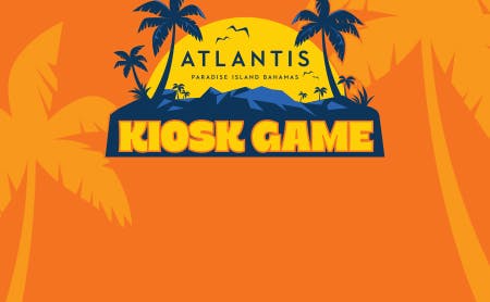 Atlantis Paradise Island Bahamas Vacation Kiosk Game