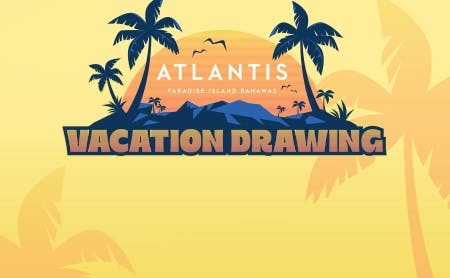 Atlantis Paradise Island Bahamas Vacation Drawing