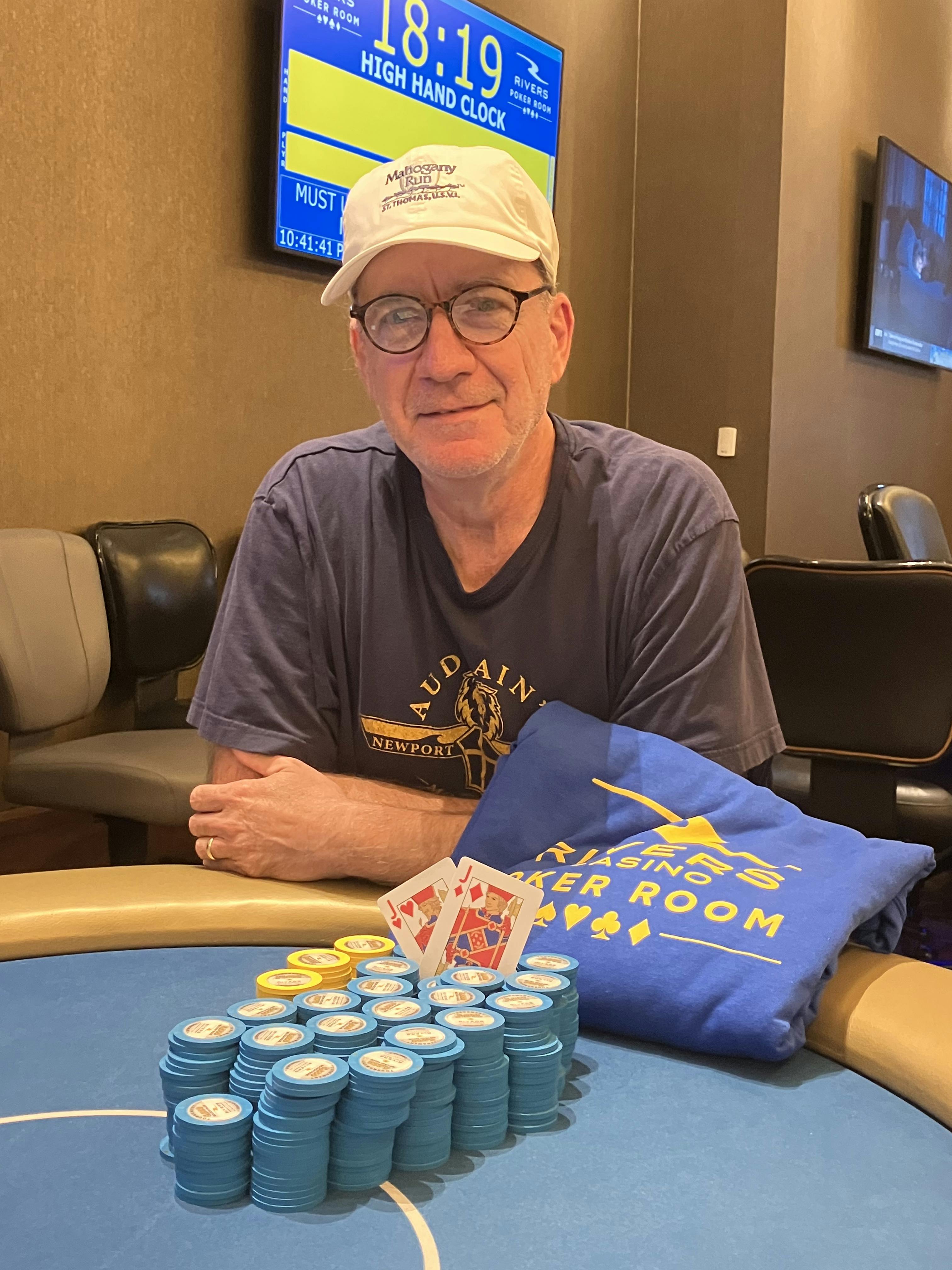 8/3 Deepstack Tournament Winner!