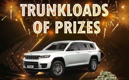Trunk Loads Of Prizes