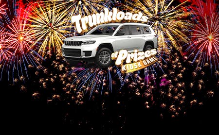 Trunkloads of Prizes Kiosk Game