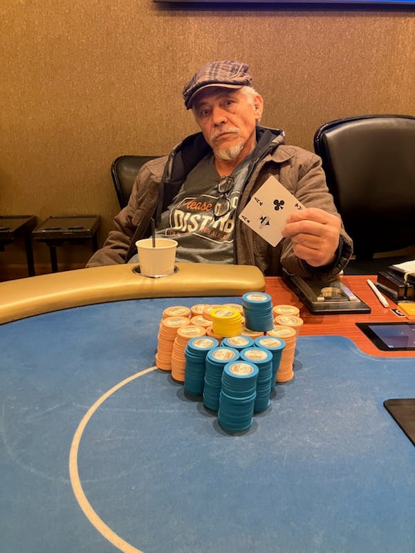 1/7/26 Seniors Tournament Winner!