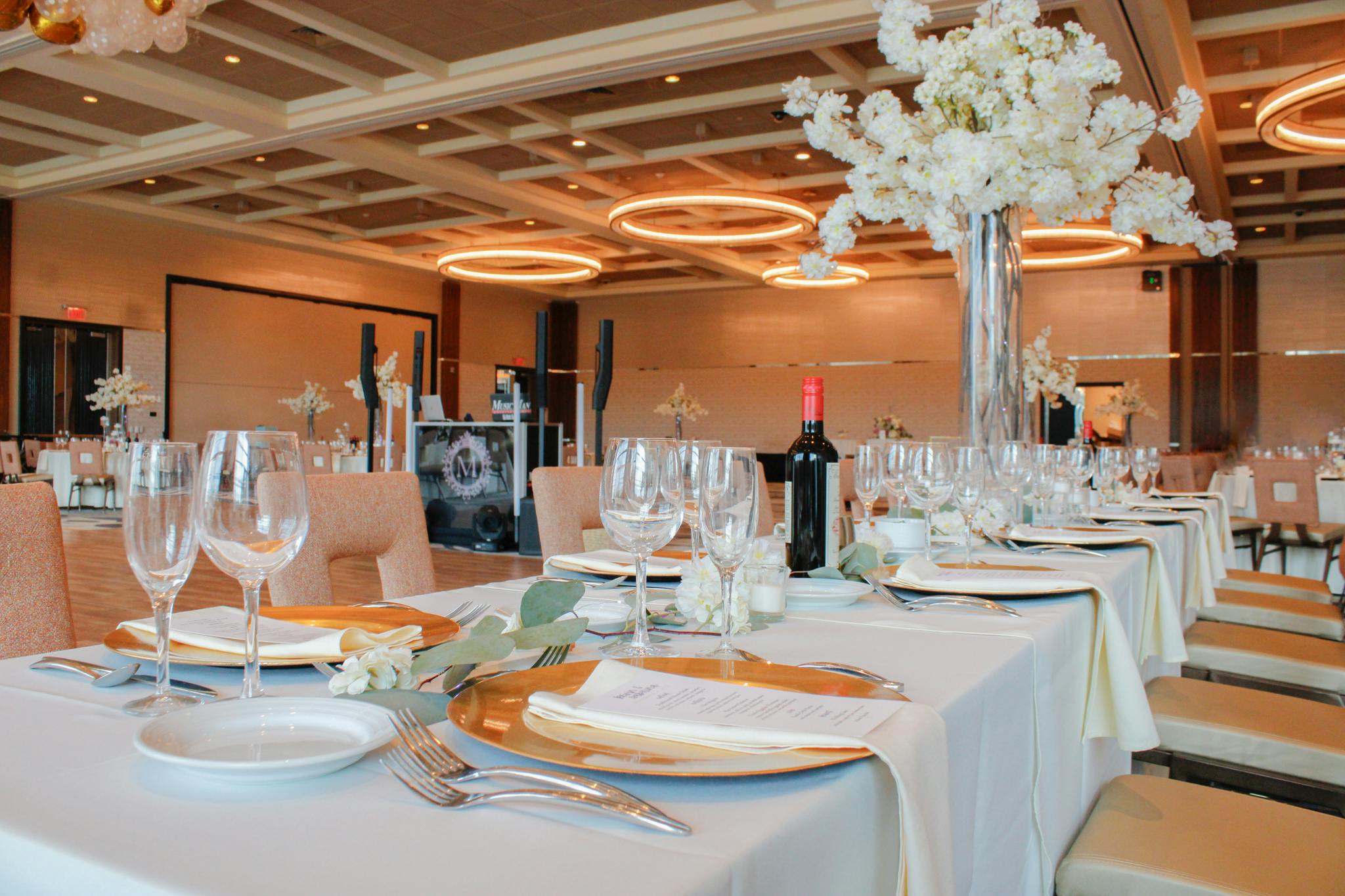 Our customizable Event Center is just shy of 9,000 square feet at full size