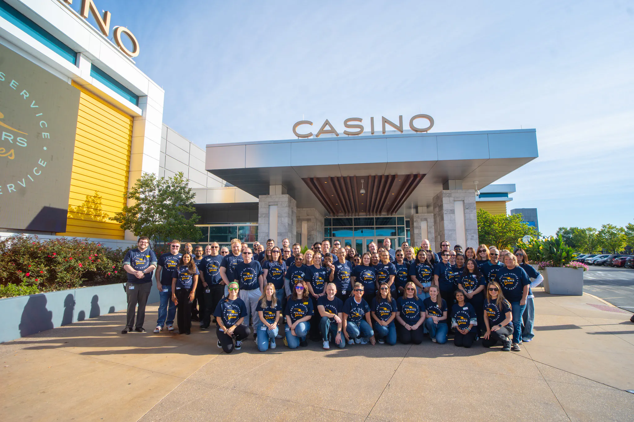 Rivers Gives Day of Service Unites Rivers Casinos and Local Partners To Combat Food Insecurity and Support Community Health and Human Services