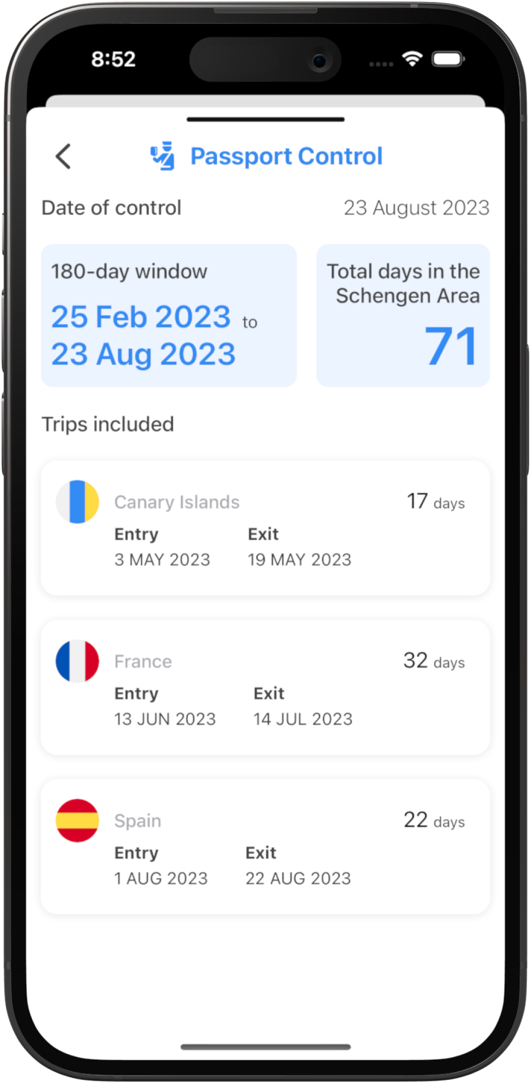Schengen Simple The Schengen calculator that maximises your stays