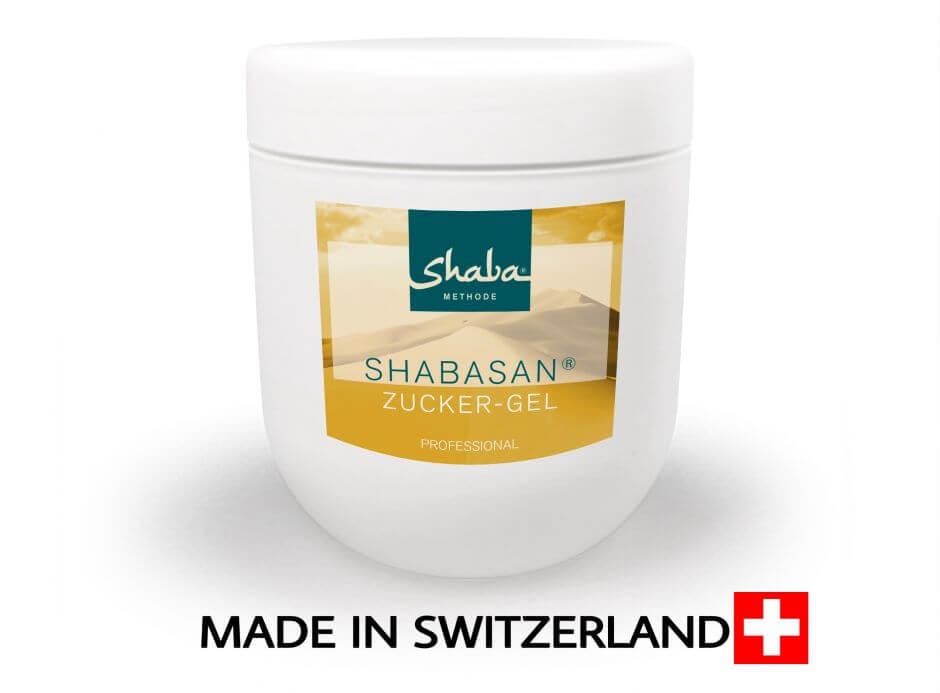 Eine Dose vom originalen Shaba Zuckergel