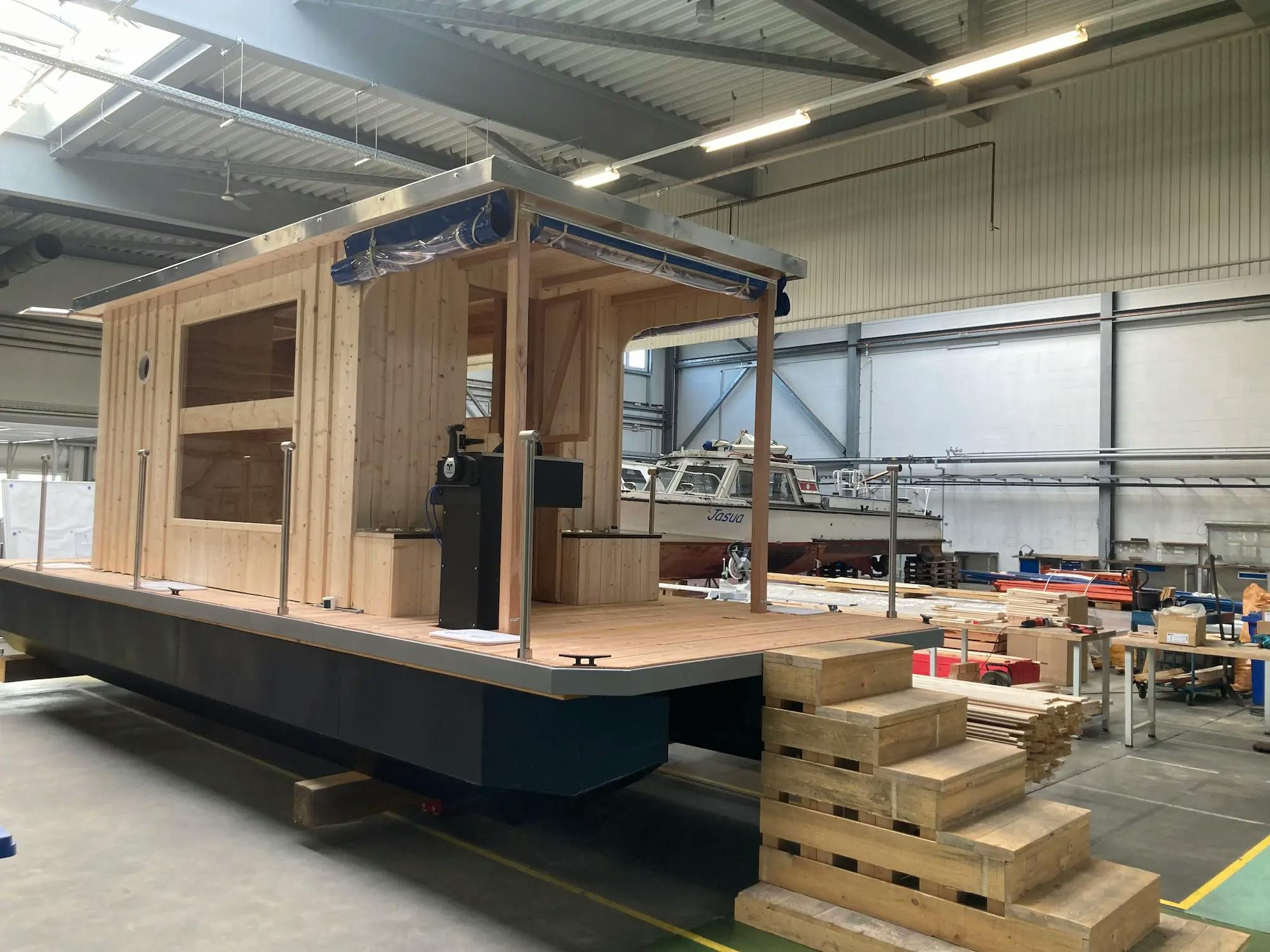 In der Fertigungshalle