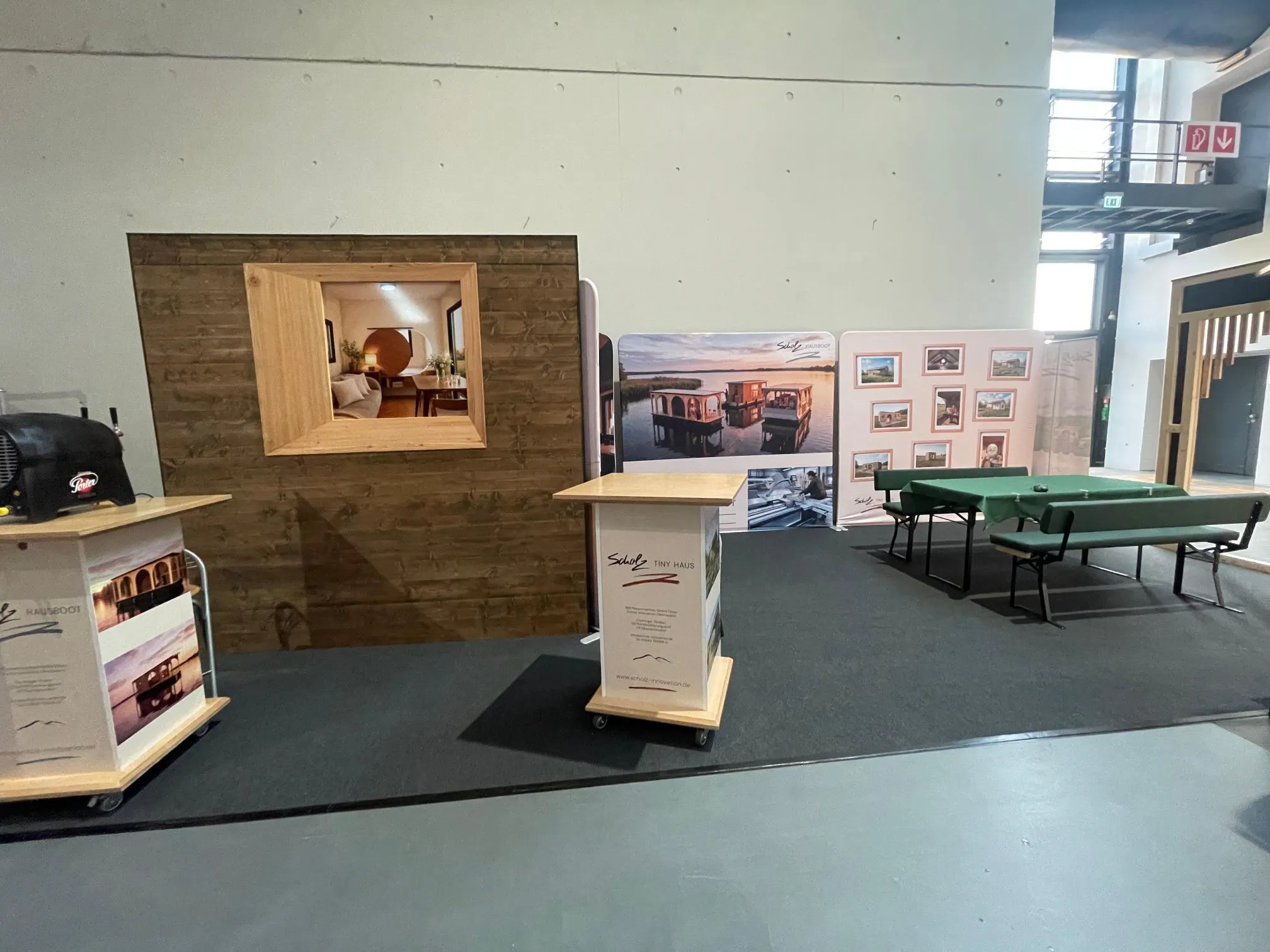 Messestand von Scholz Innovation auf der NEW HOUSING 2026