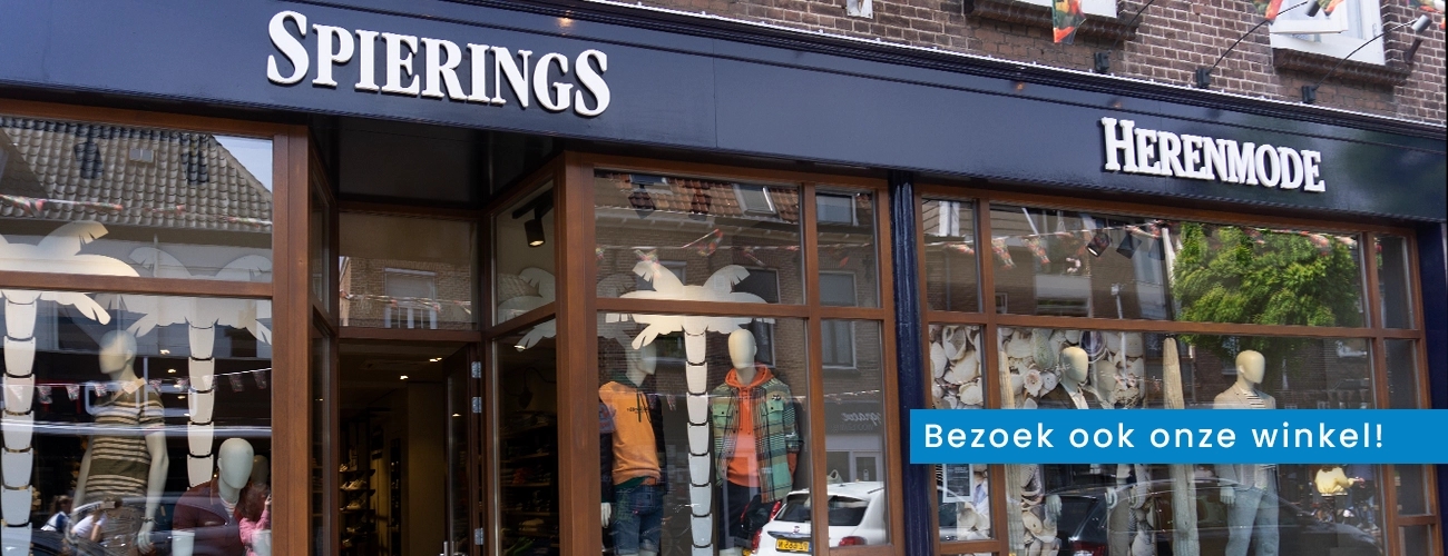 Spierings Herenmode sinds 1968 - ook voor lange mannen