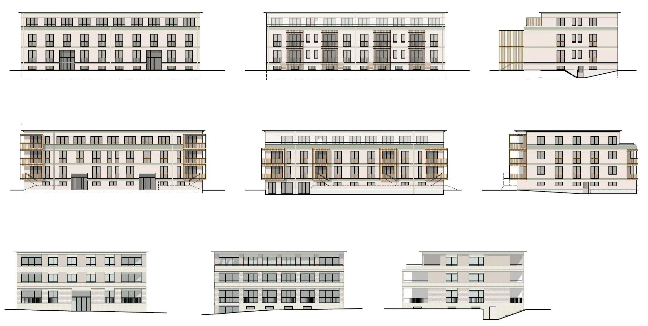 Fassadenfamilie Luxburgfeld
