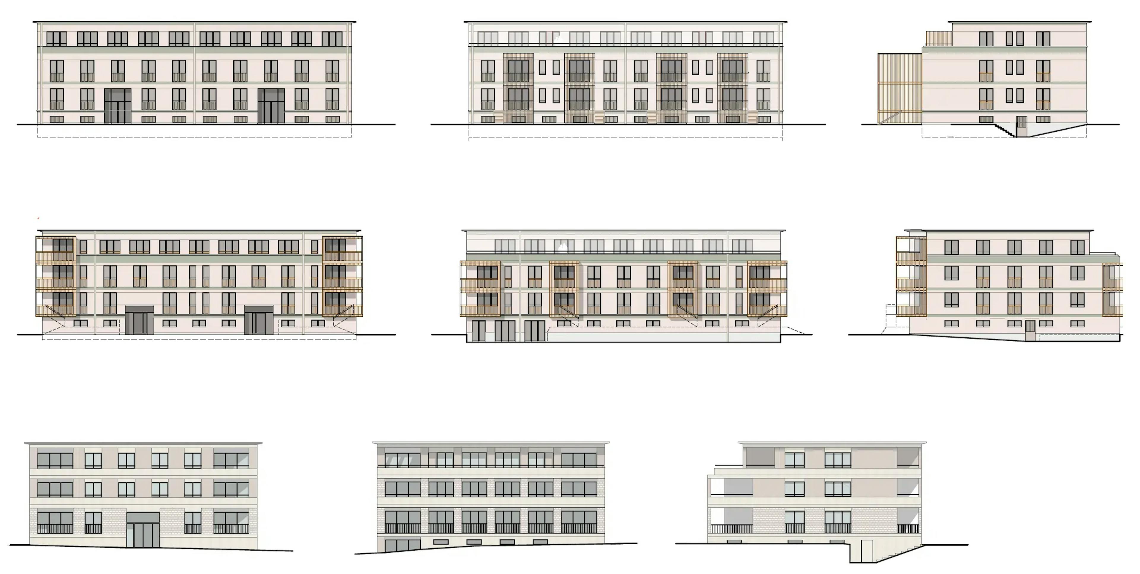 Fassadenfamilie Luxburgfeld