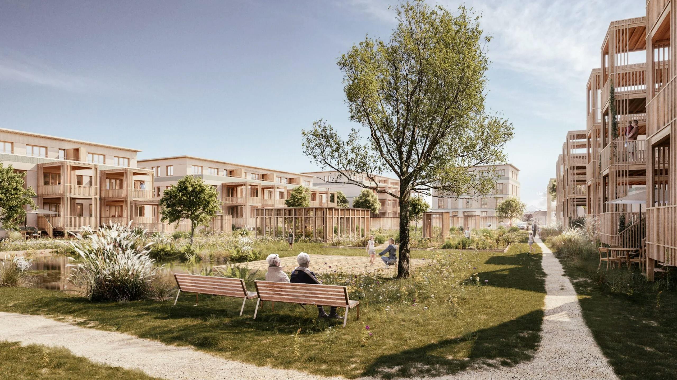 Luxburgfeld Gartenhof Bild