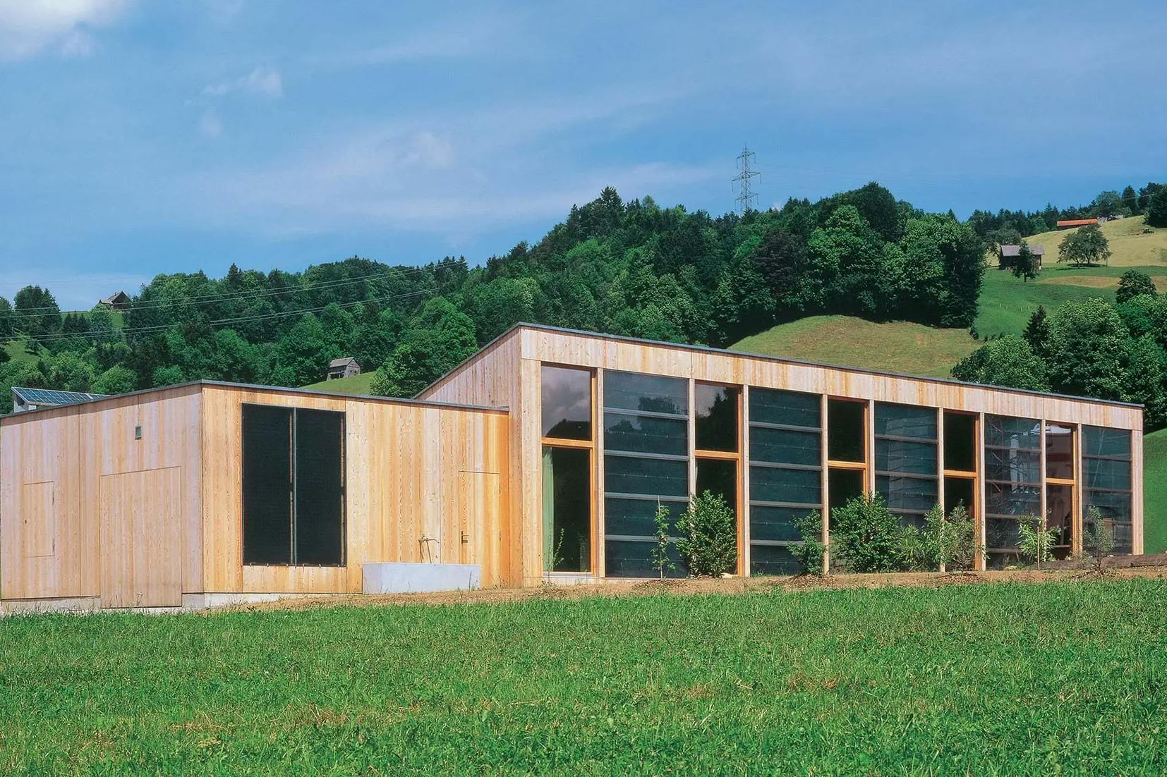 Solarhaus III Ebnat-Kappel Aussenansicht