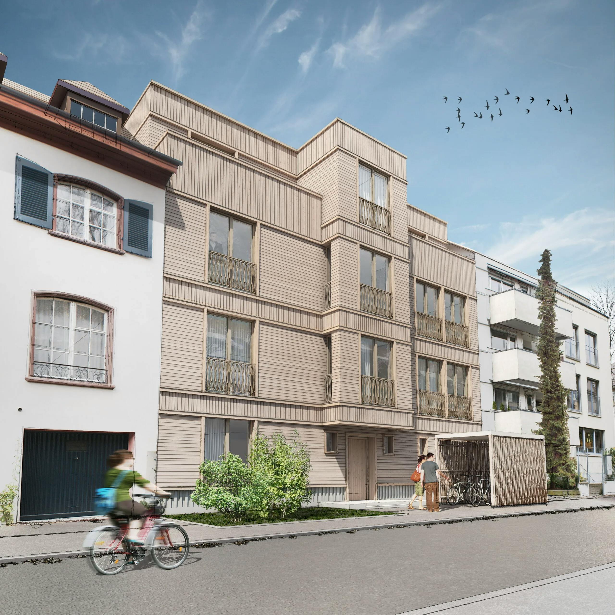 Aeschenstrasse, Basel Aussenansicht