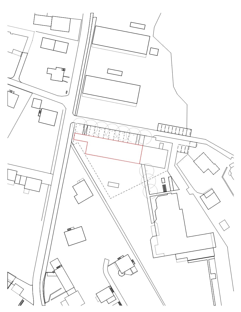 Alterswohnen Domat/Ems Situationsplan