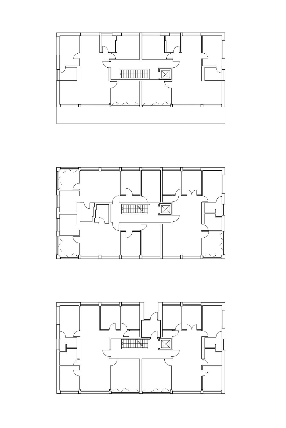 Wohnüberbauung Silence, Vogelperspektive