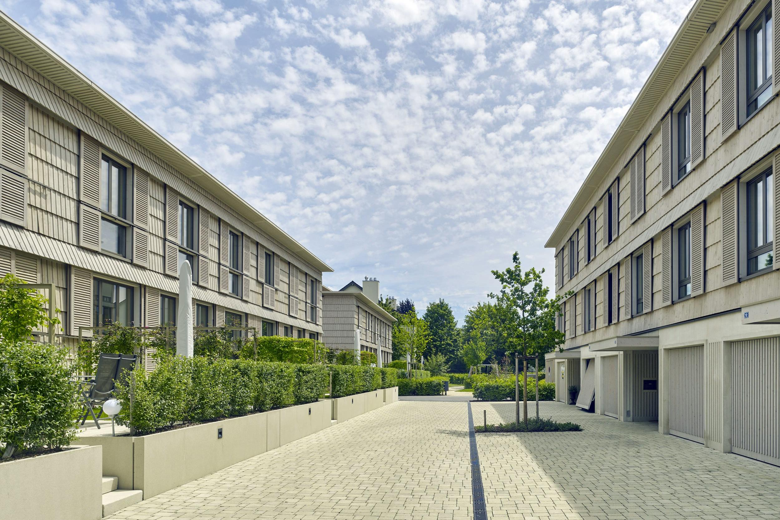 Quartier Neugrüen, Mellingen, Innenhof