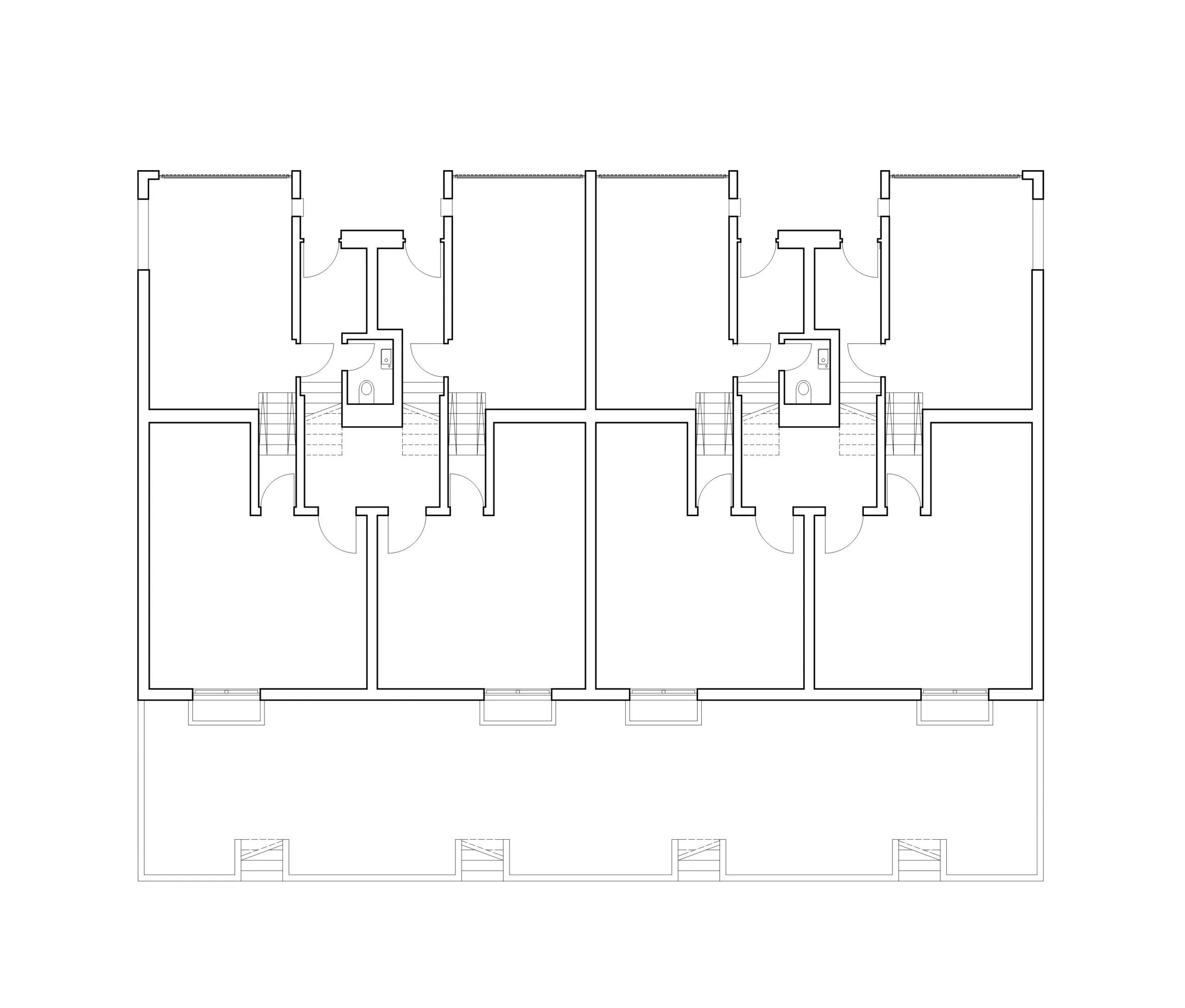 Quartier Neugrüen, Mellingen, Untergeschoss Plan