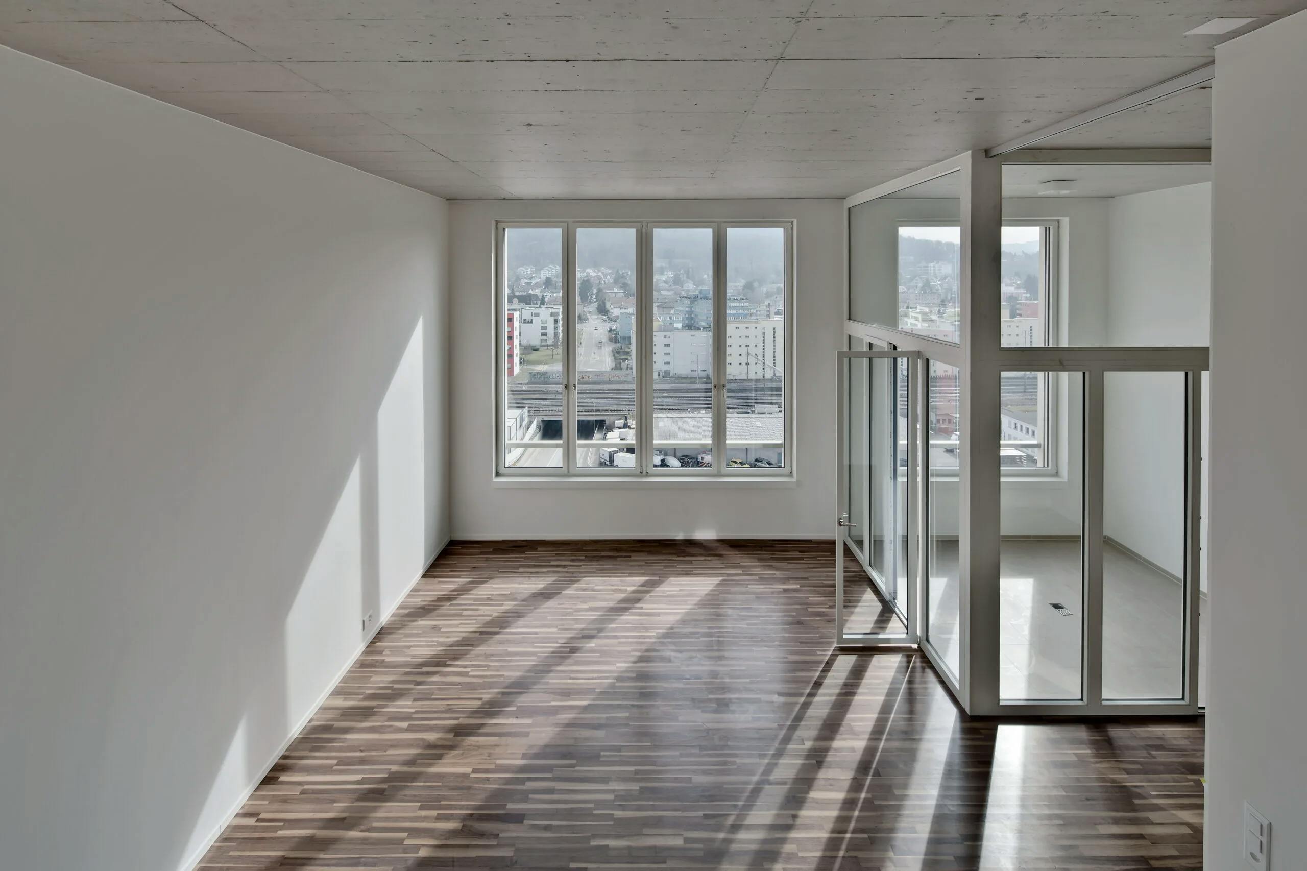 Am Rietpark, Schlieren, Innenraum Wohnzimmer