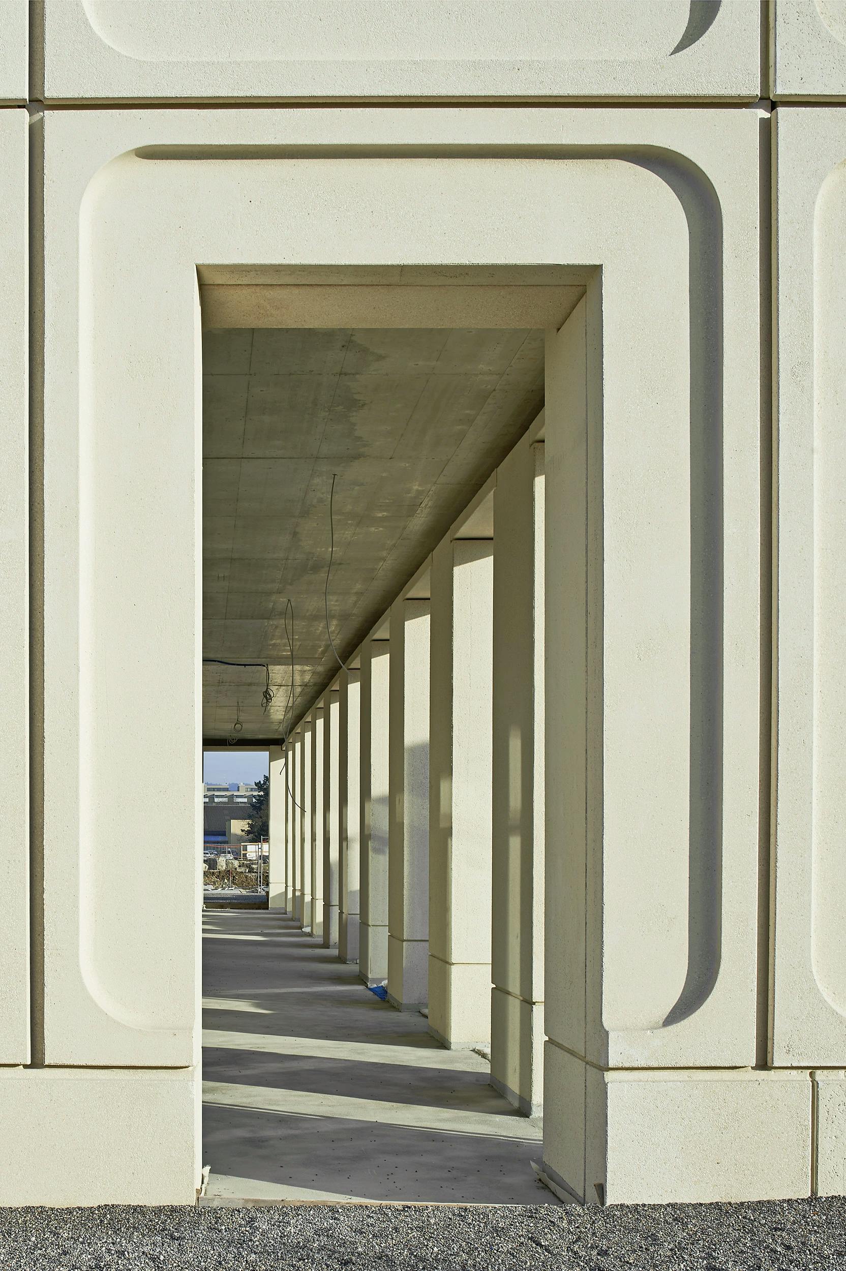 Am Rietpark, Schlieren, Detailansicht Aussen