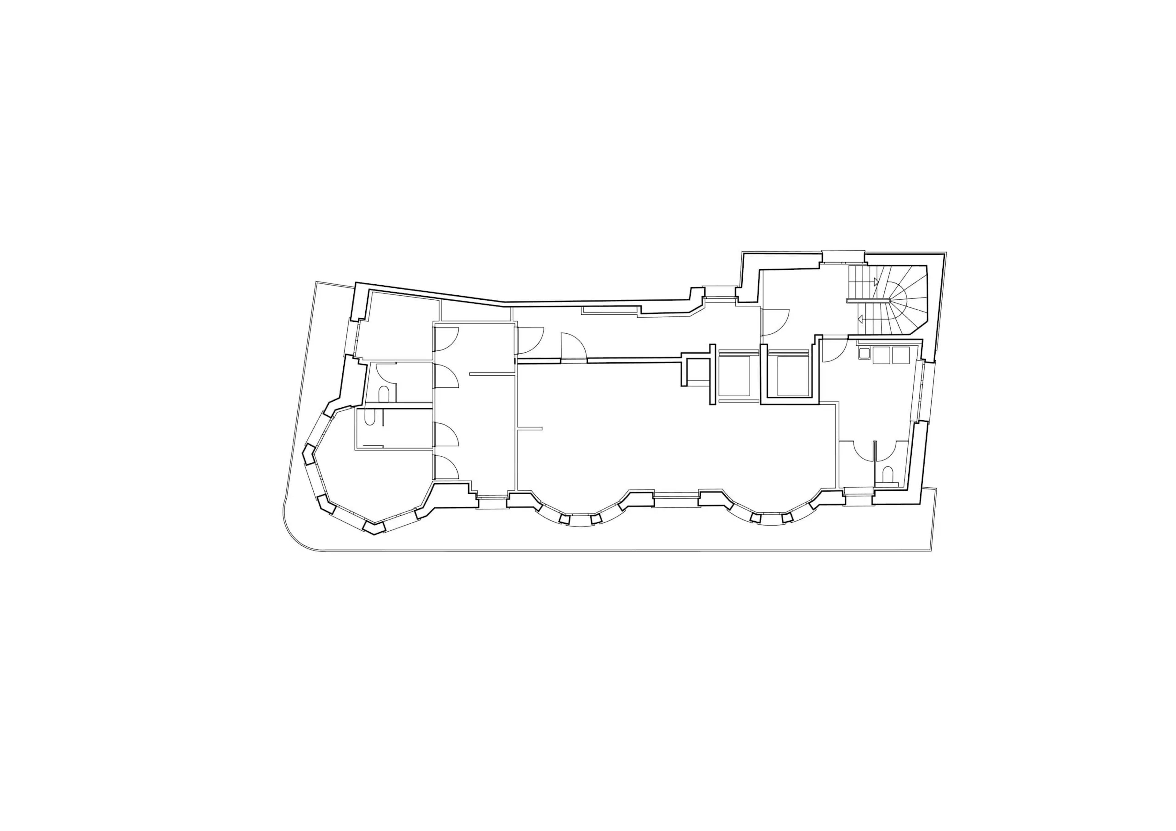 Seefeldstrasse, Zürich, Bauplan Vogelperspektive