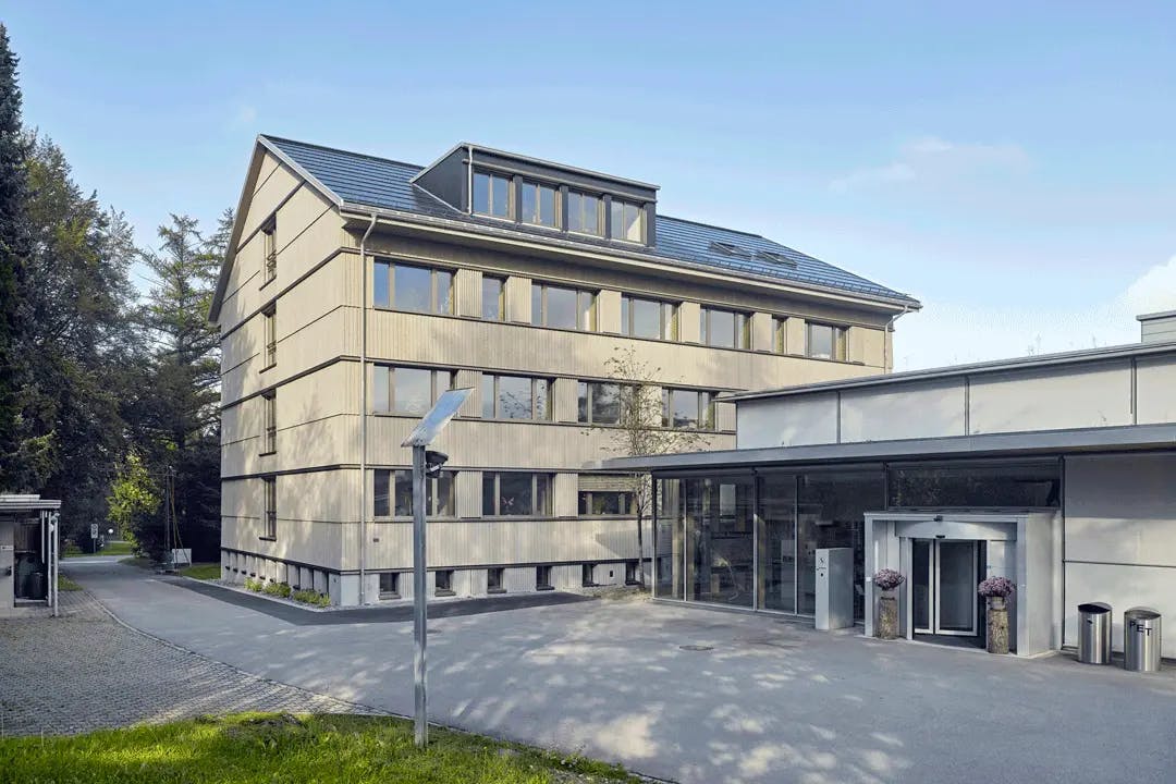 Forschungsanstalt WSL, Birmensdorf, Gebäudeansicht Seitlich