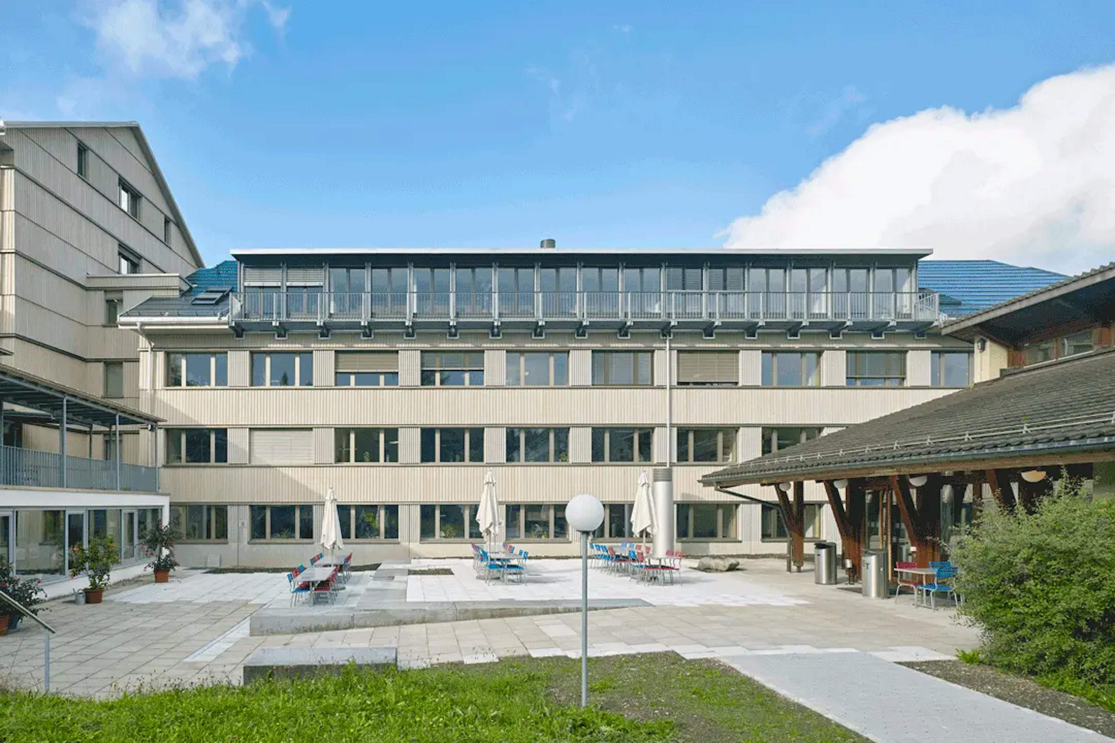 Forschungsanstalt WSL, Birmensdorf, Gebäudeansicht