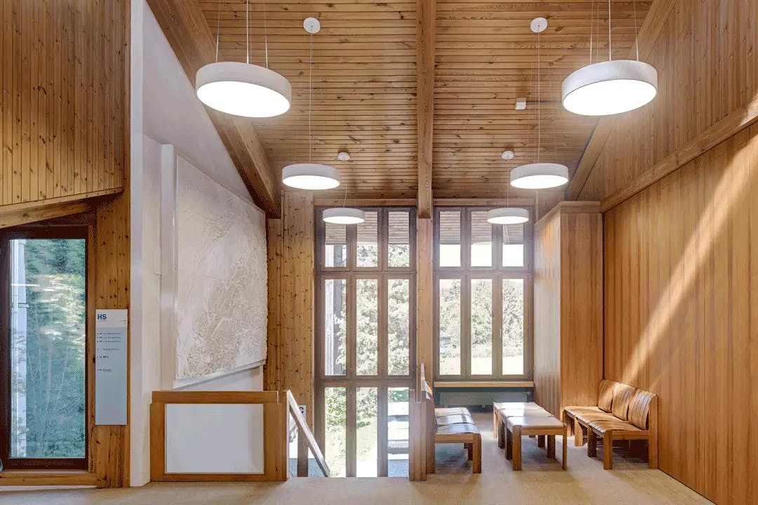 Forschungsanstalt WSL, Birmensdorf, Innenraum