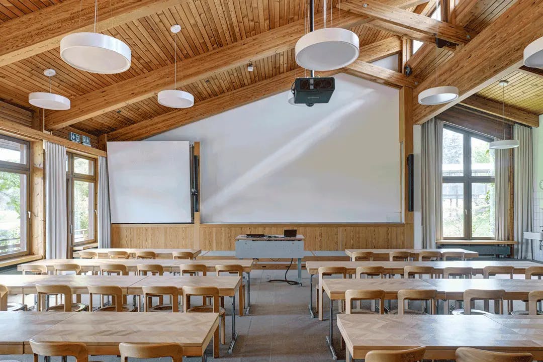 Forschungsanstalt WSL, Birmensdorf, Konferenzraum oder Essraum