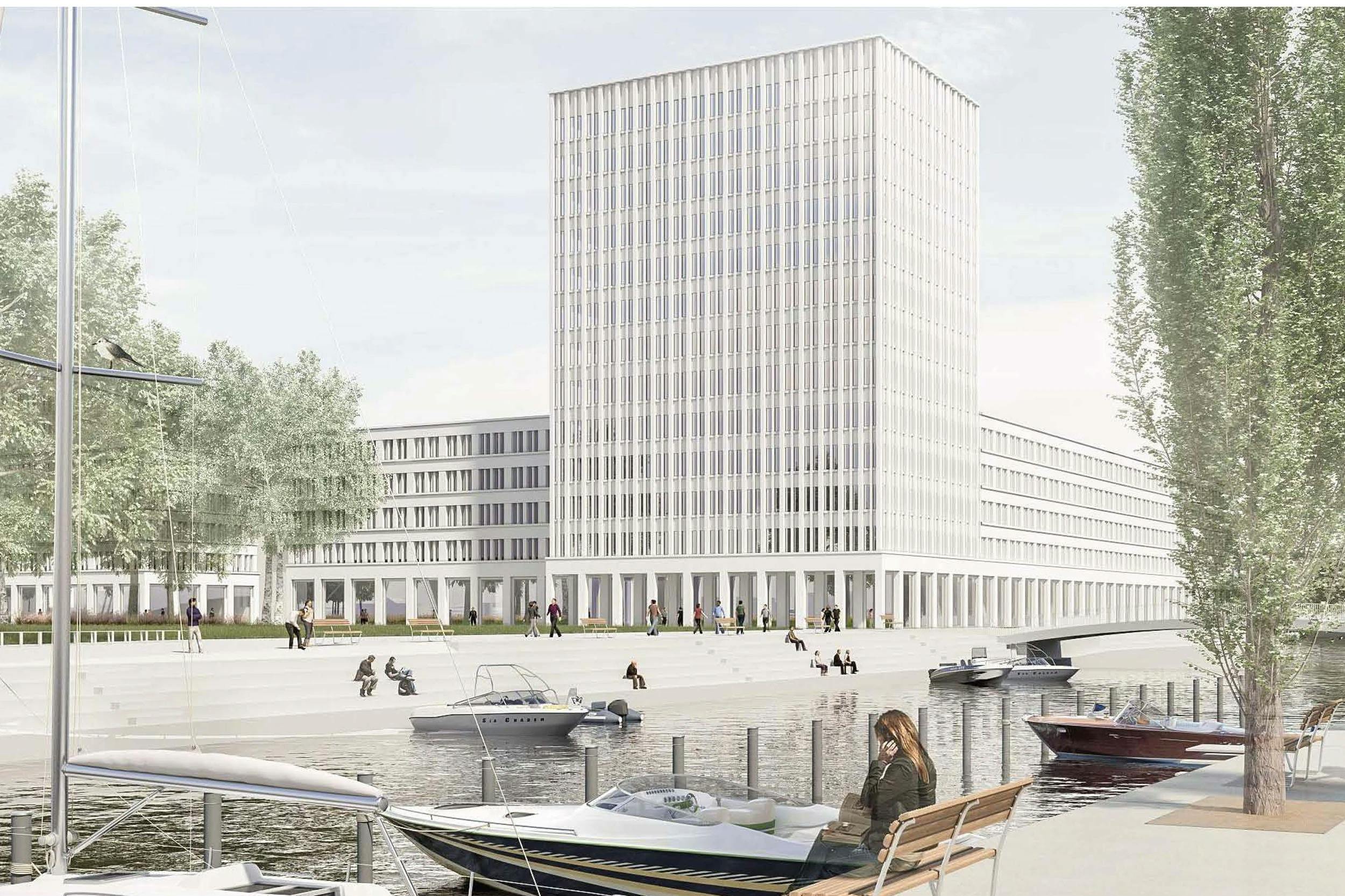 Les Iles de la Vie, Biel & Nidau, Ansicht Haus