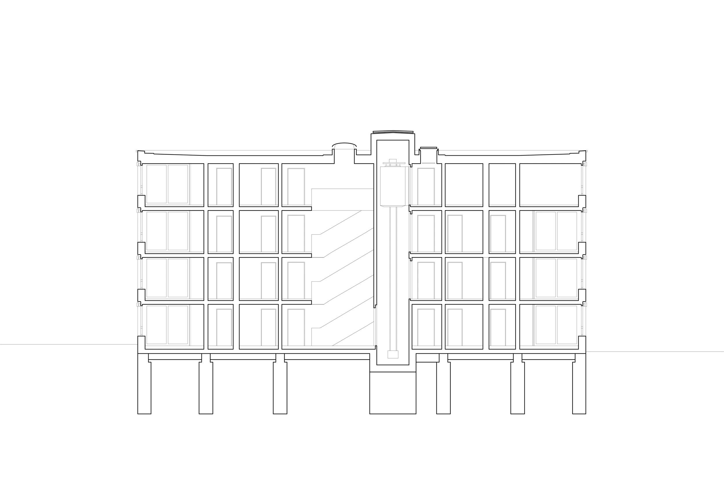 Ganghofstrasse, Neu-Ulm, Querschnitt