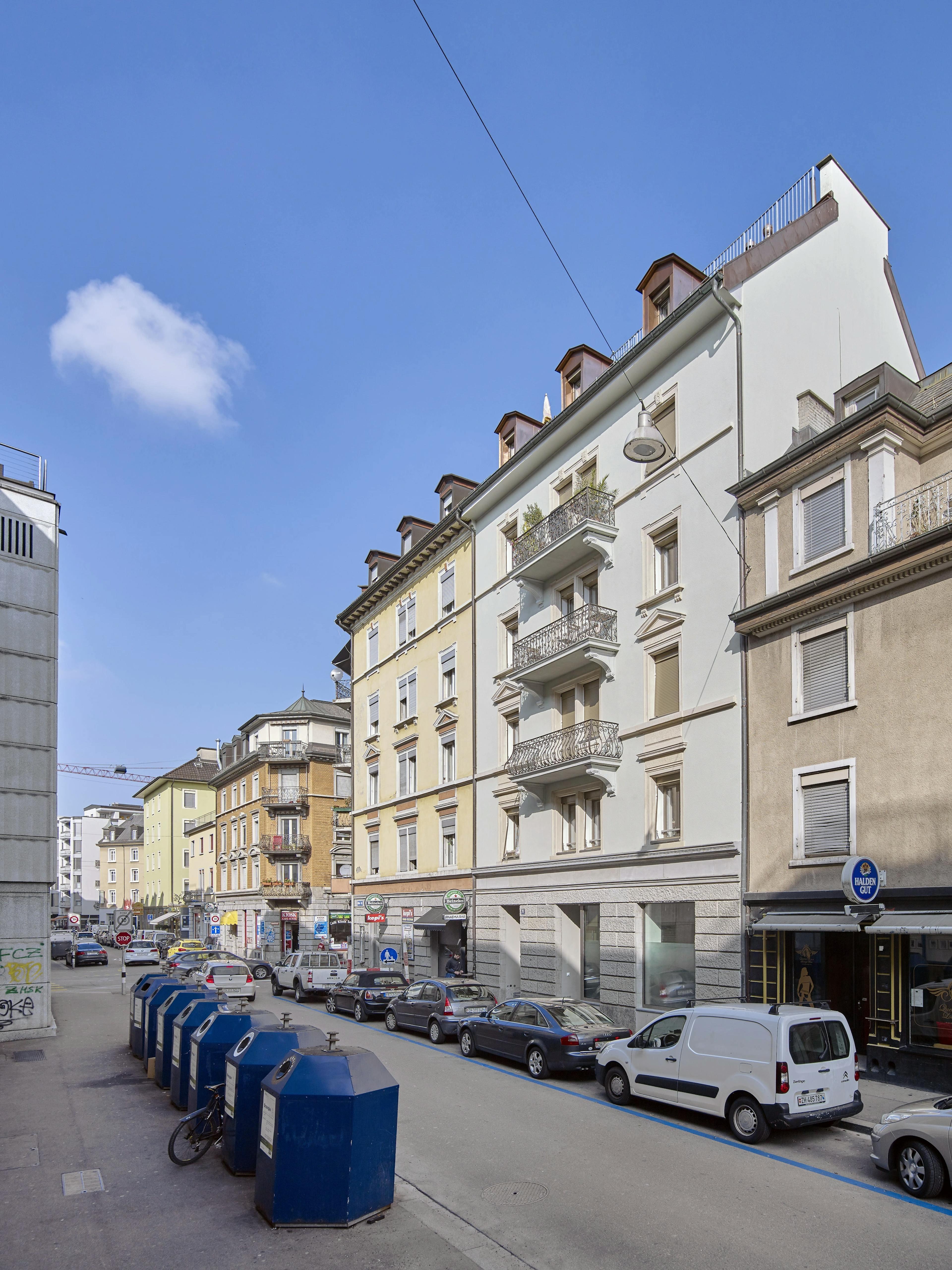 Müllerstrasse, Zürich, Aussenansicht