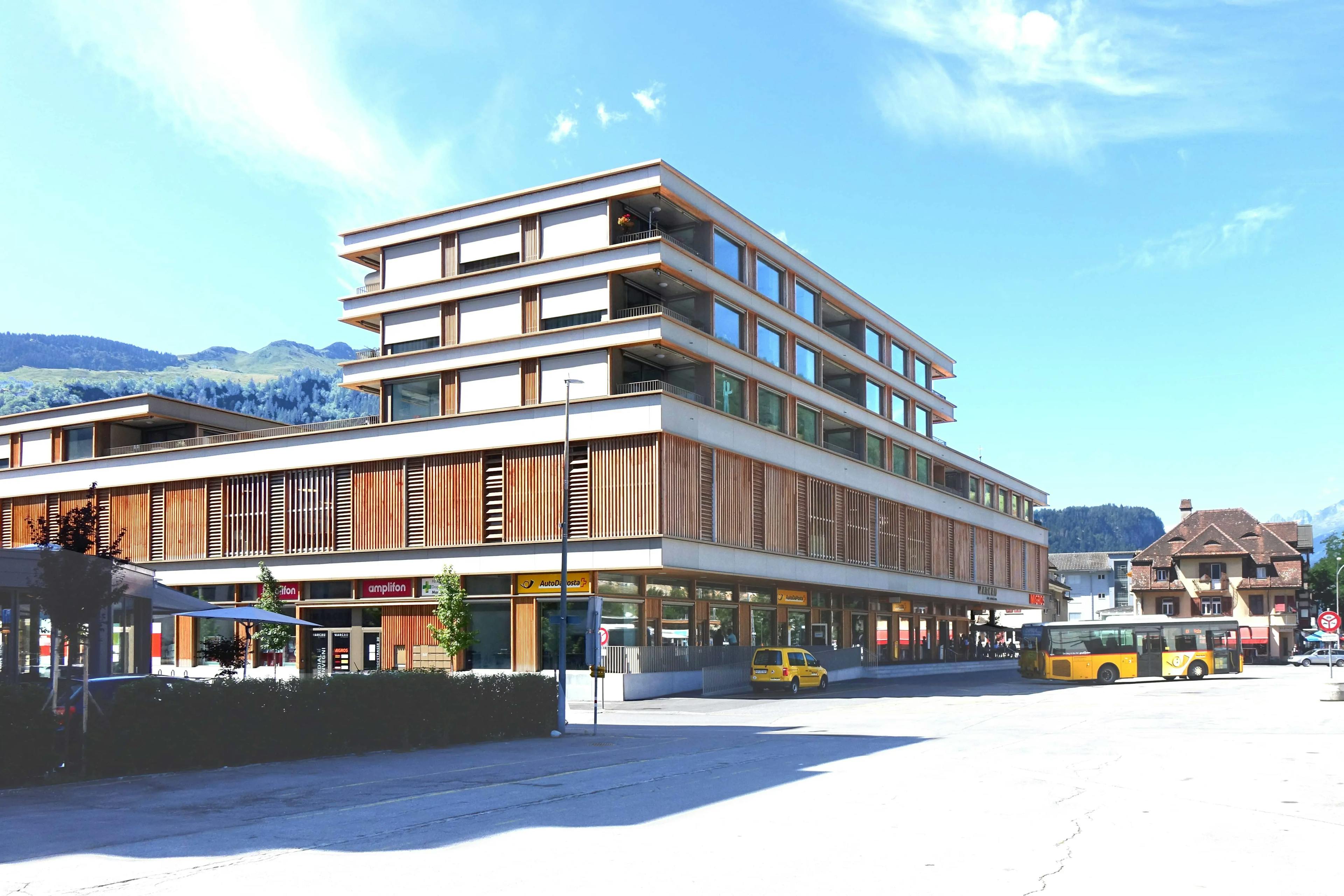 Zentrum Marcau, Ilanz, Aussenansicht