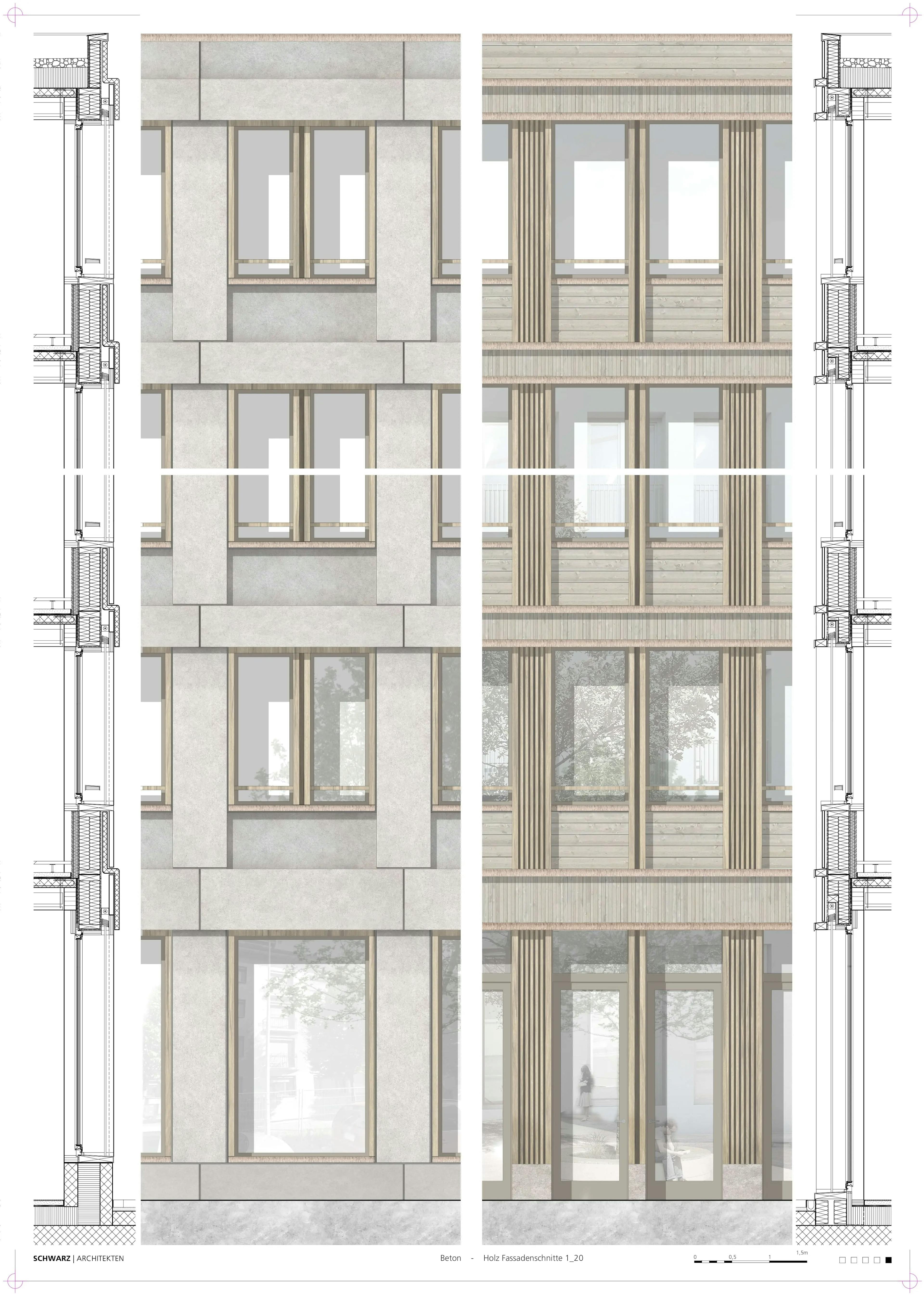 Grosspeter, Basel, Bauplan