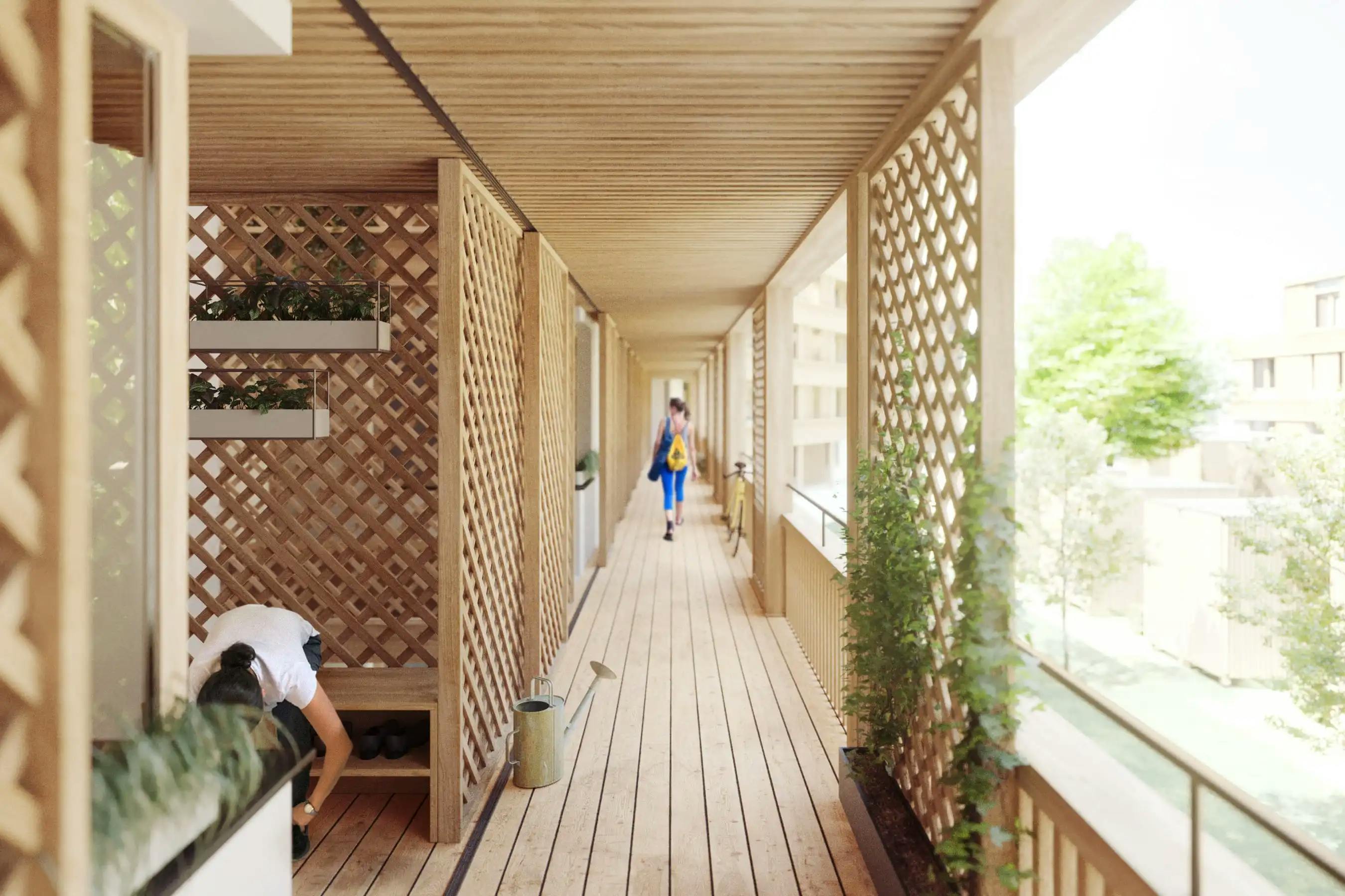 Illerpark, Neu-Ulm, Balkon