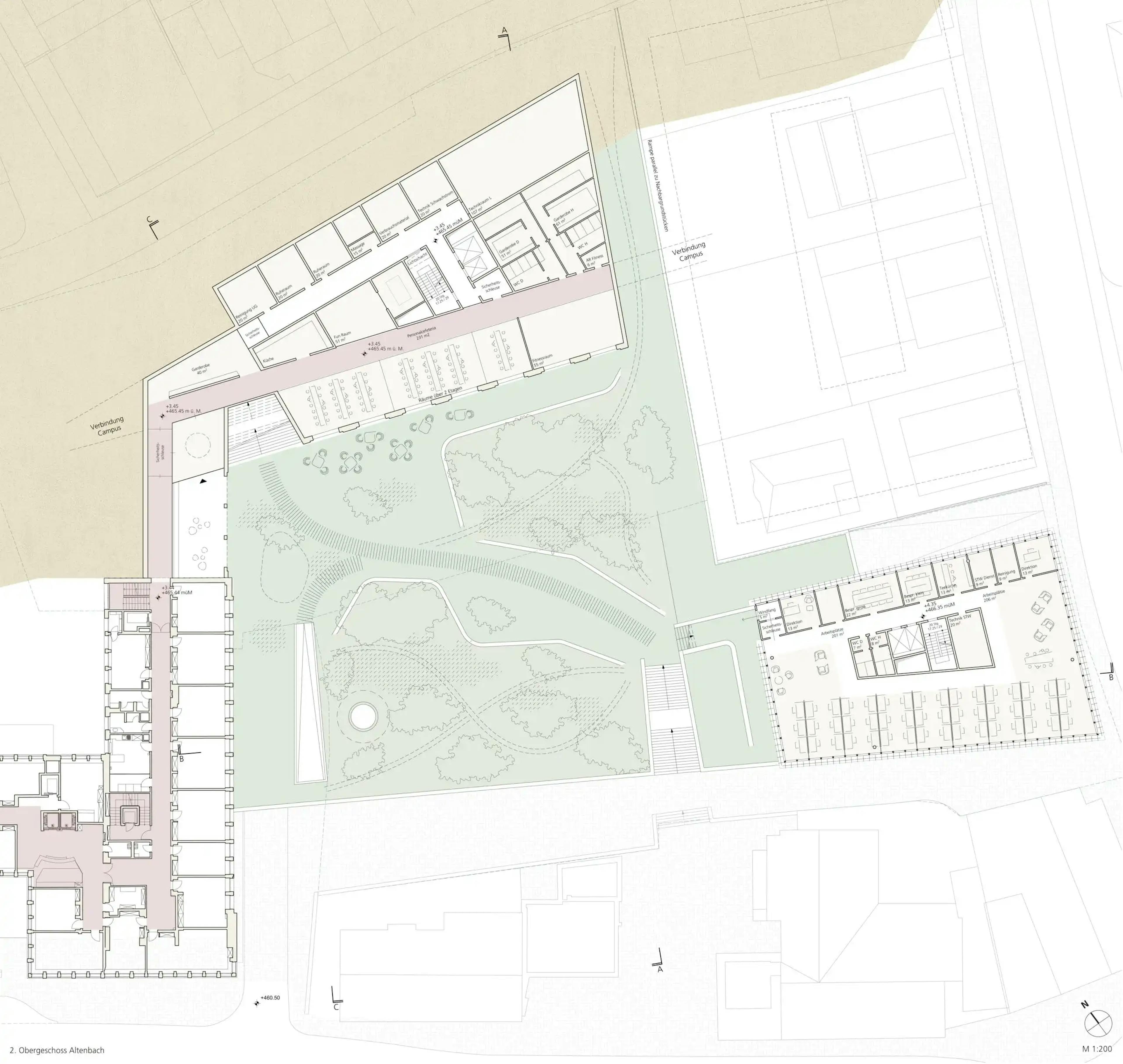 LGT Vaduz, Bauplan