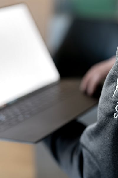 Employees with the latest laptop