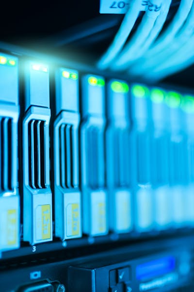 Hot Spare Einschübe in einem Server