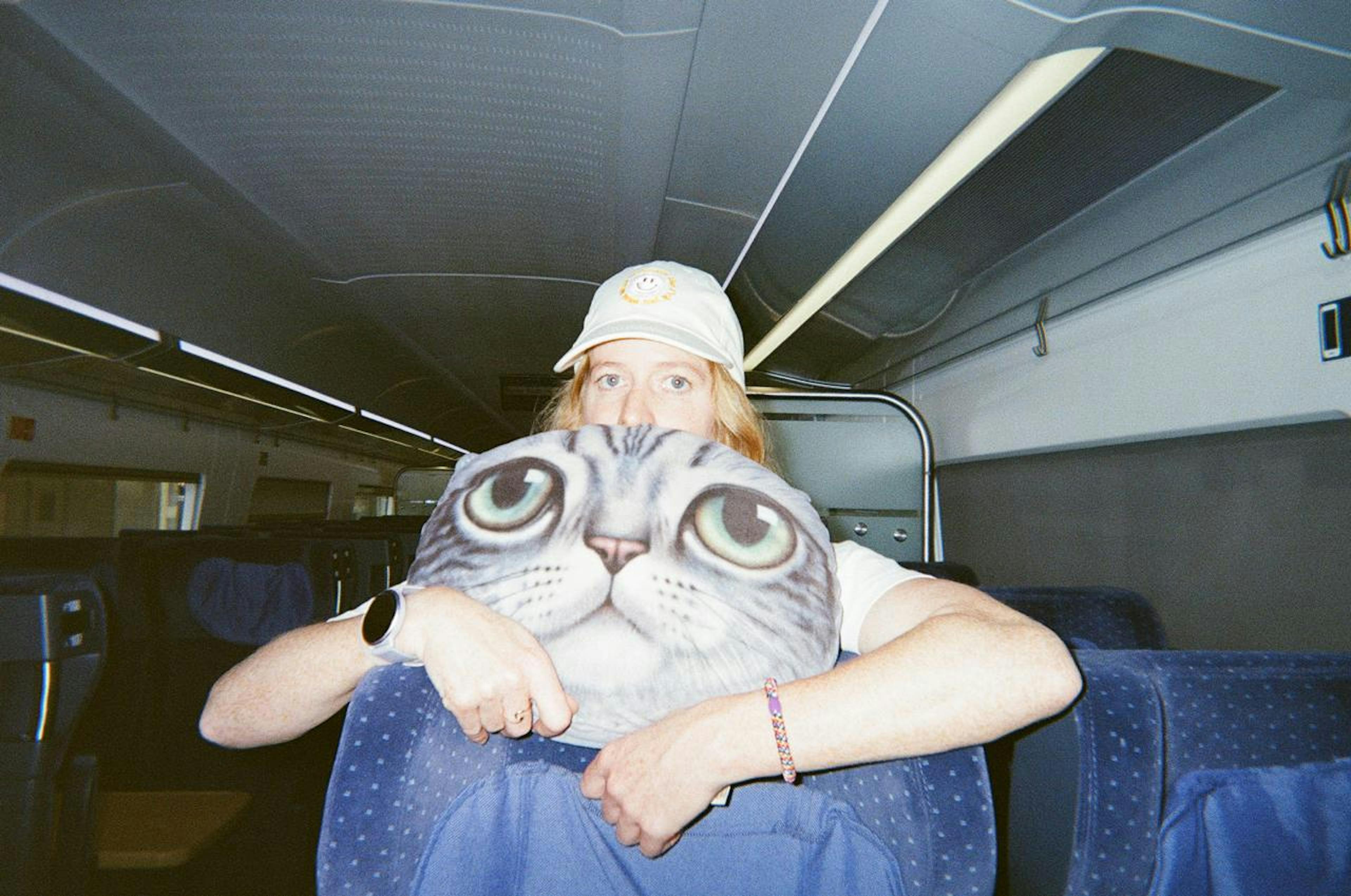 frantadam with a cat
