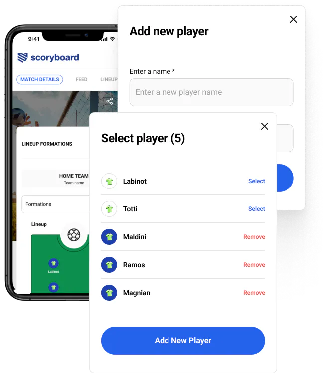 Manage your Line-Up