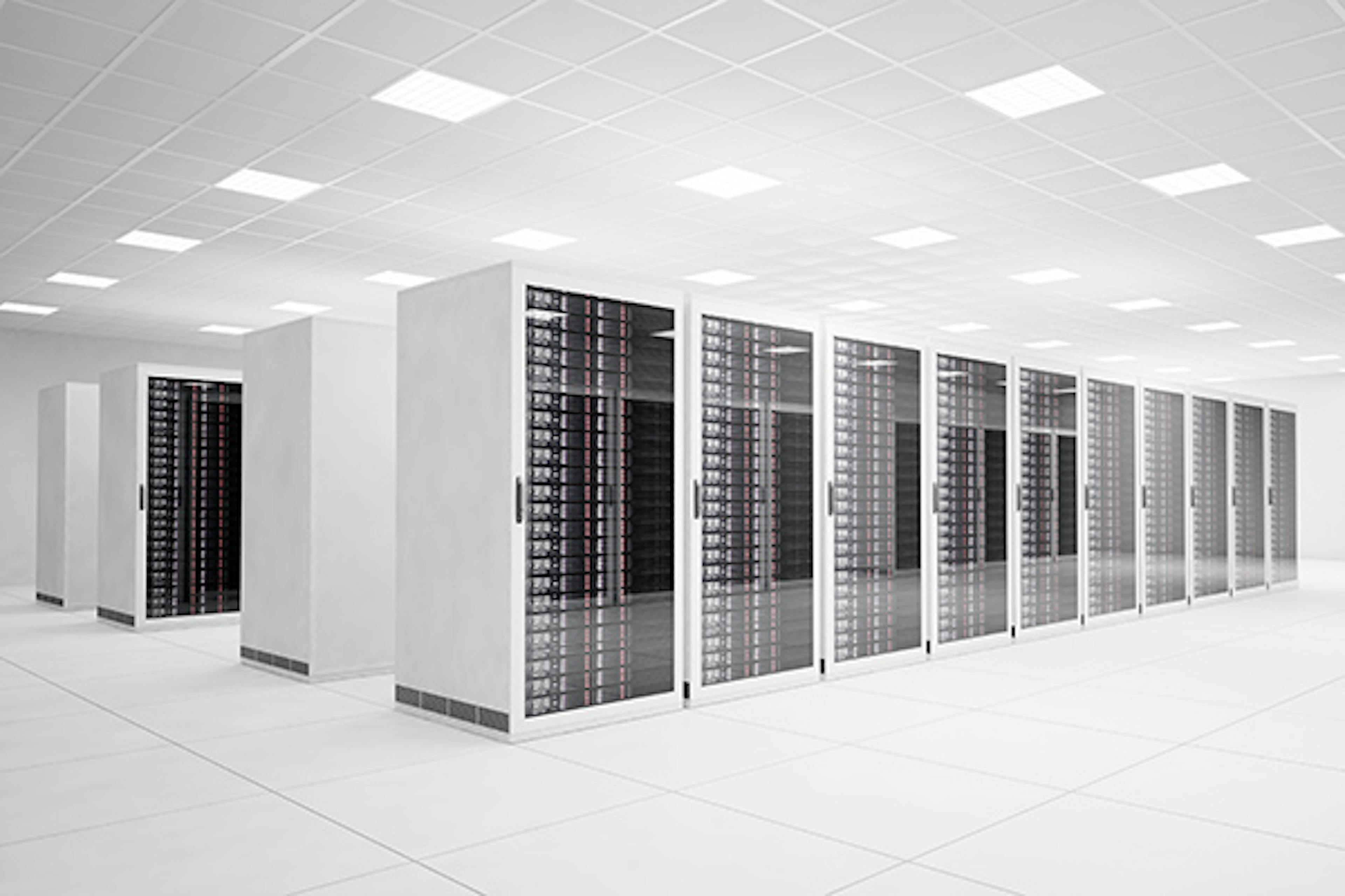 A server room