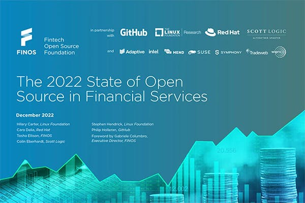 2022 State of Open Source in Financial Services graphic