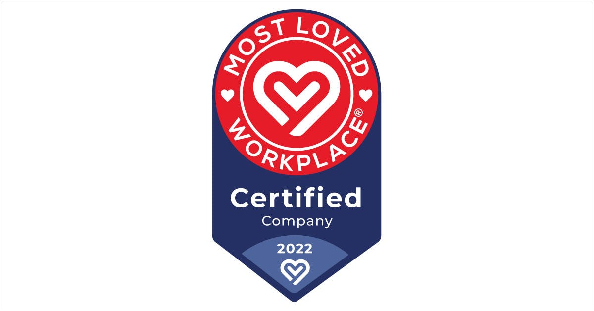 Most Loved Workplace 2022 logo